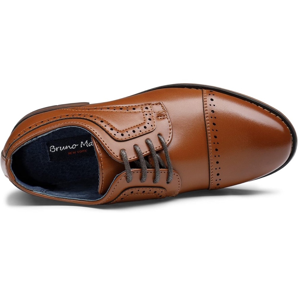 Bruno Marc Boy's Prince-K1 Classic Oxfords Dress Shoes Size 10